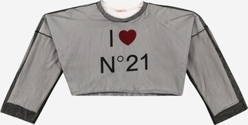 N°21 Sweatshirt in Grey: front