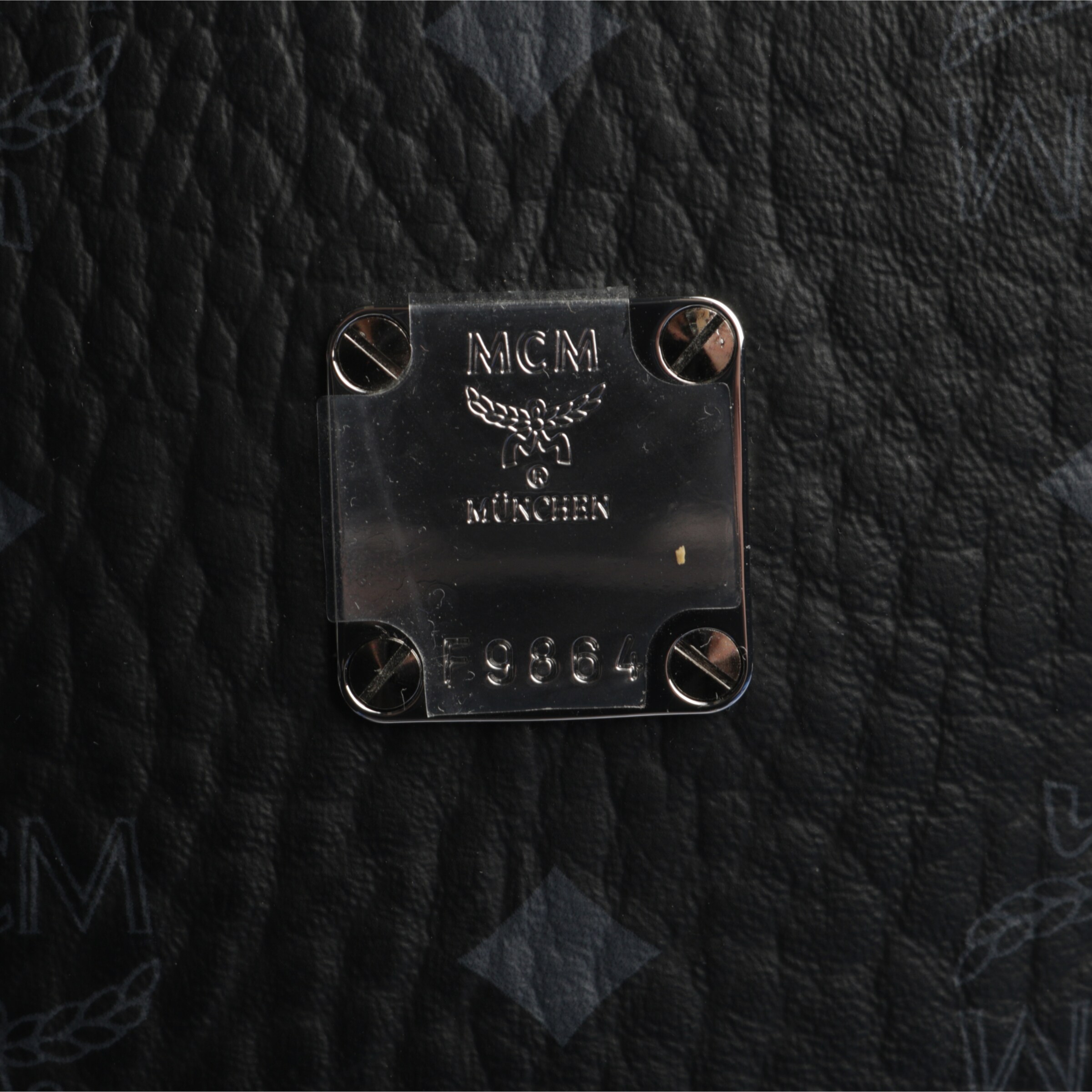 MCM Ledertasche One Size in Grau