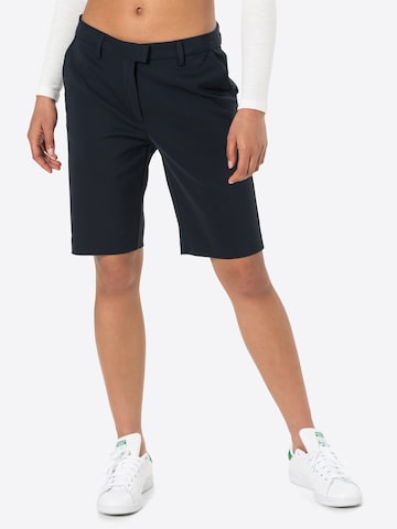 Freequent Slimfit Kalhoty s puky 'ISABELLA' – modrá: přední strana