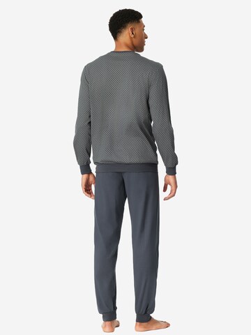 SCHIESSER Pyjama lang 'Comfort Essentials' in Grau