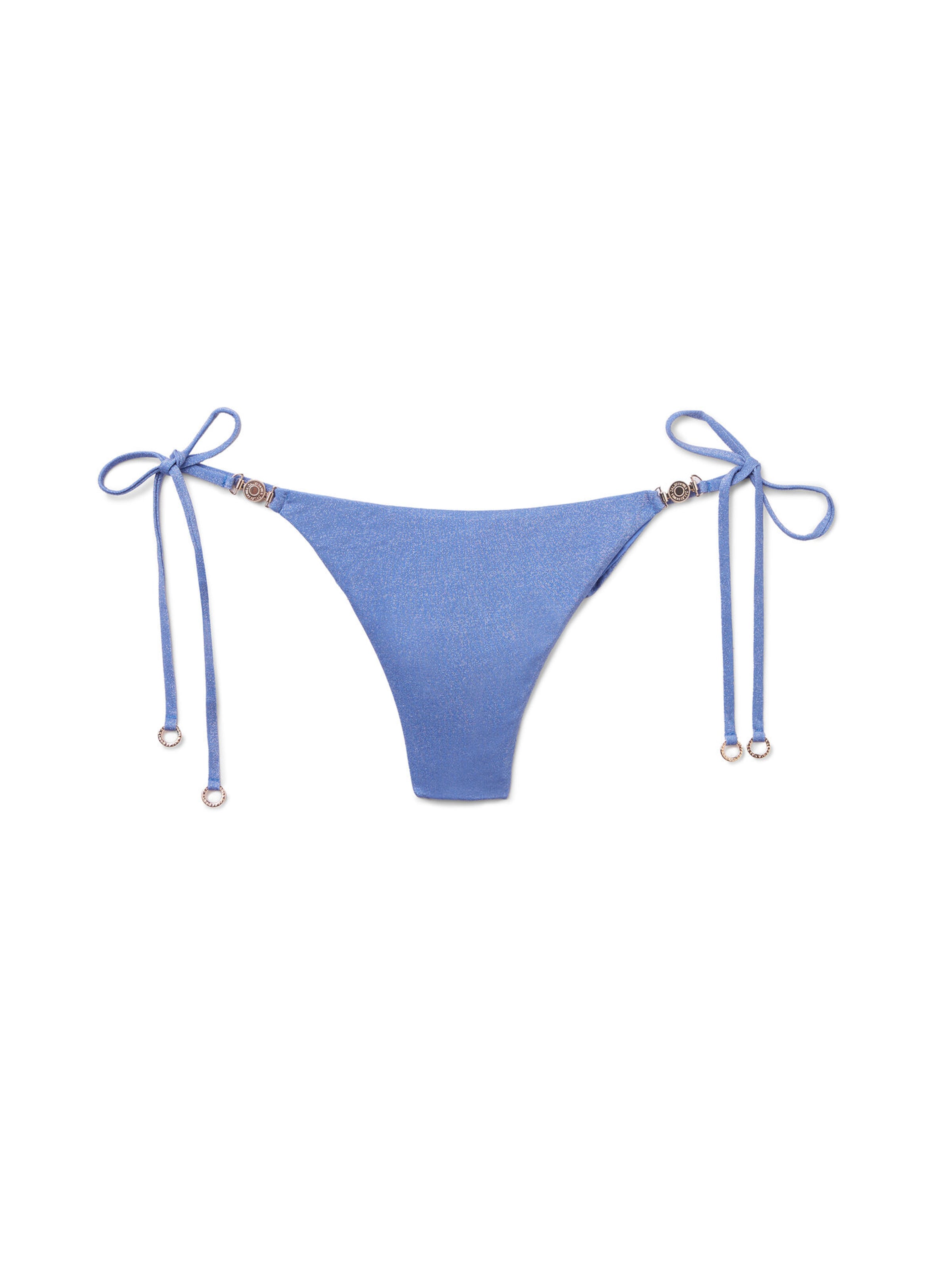 CALZEDONIA Bikinihose 'GOLDEN GLOW' in Blau: Vorderseite