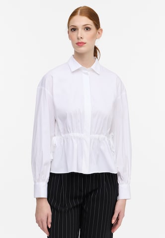 ETERNA Blouse in Wit: voorkant