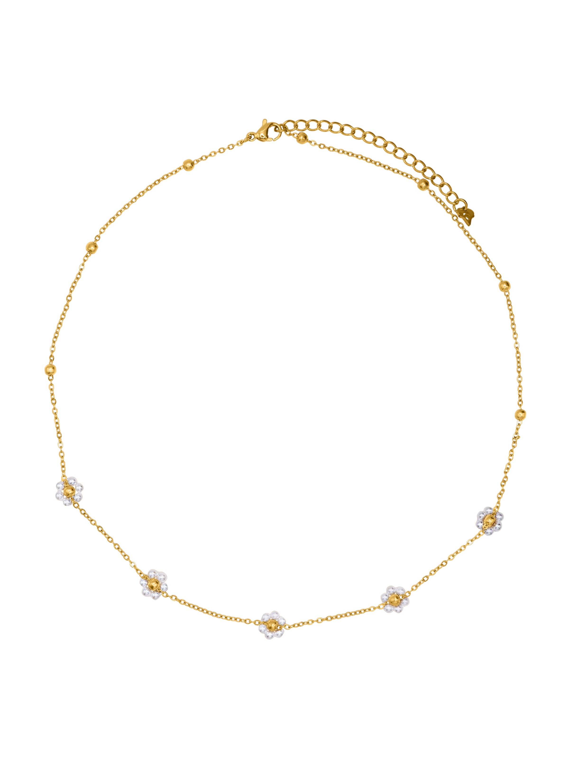 Heideman Kette 'Flacc' in Gold: Vorderseite