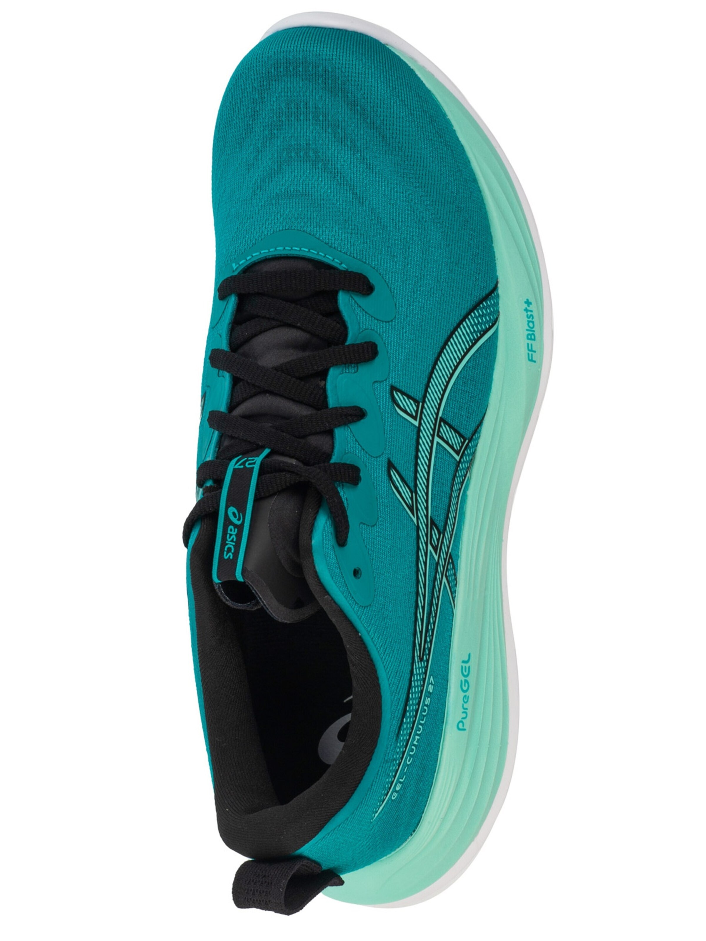 Chaussure de course 'Gel-Cumulus 27' ASICS en bleu