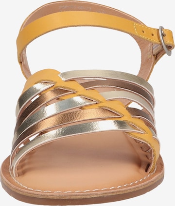 Kickers Strap Sandals in Yellow