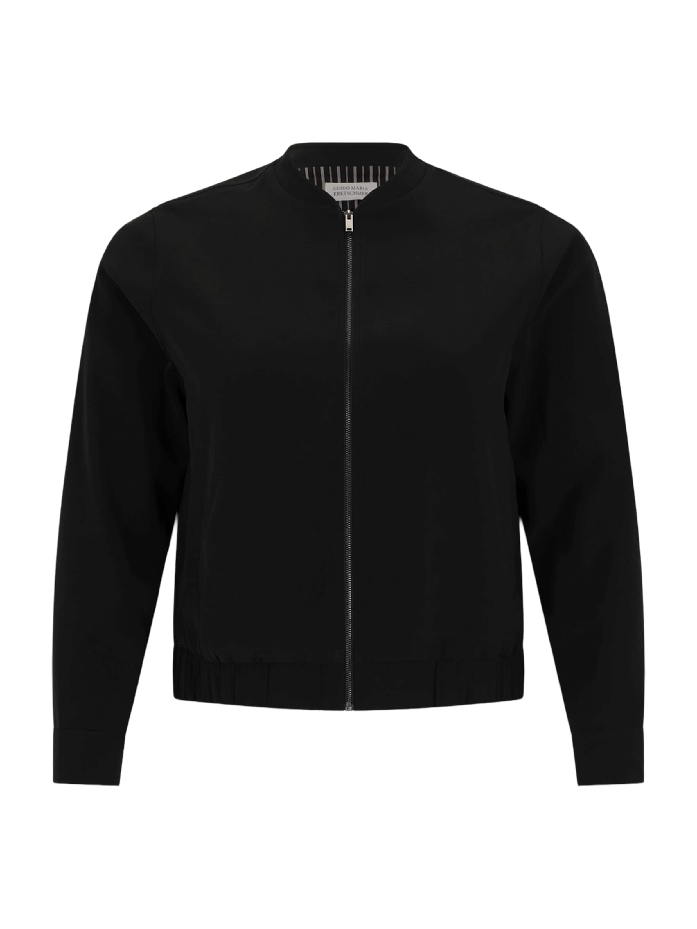 Guido Maria Kretschmer Curvy Välikausitakki 'Mara' värissä musta: etupuoli