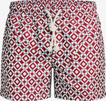 Gassa d'Amante Badeshorts 'Taormina' in Rot: Vorderseite