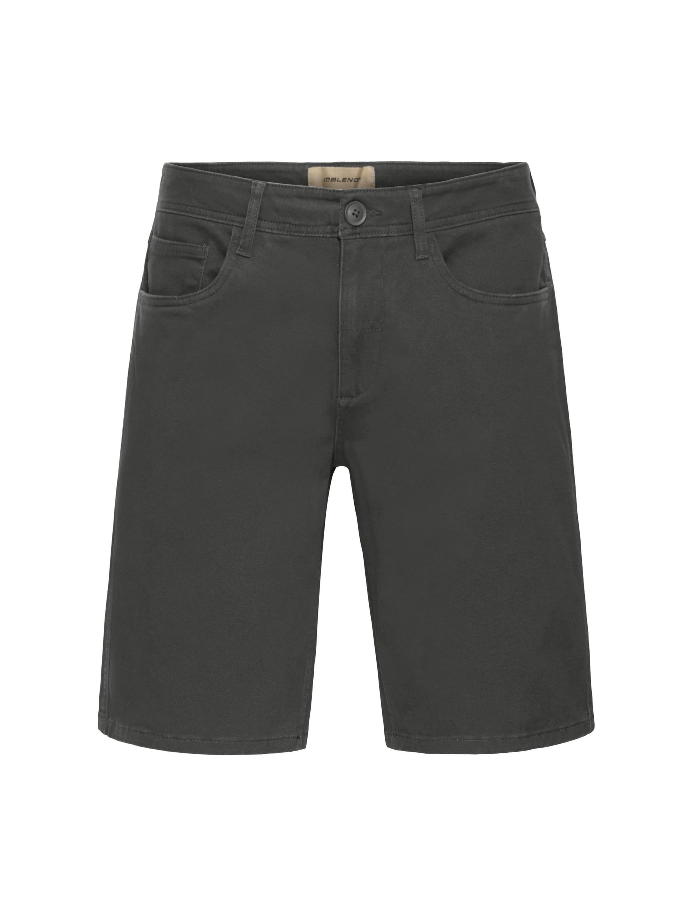 BLEND Regular Chinoshorts ' BHTiros ' in Grau: Vorderseite