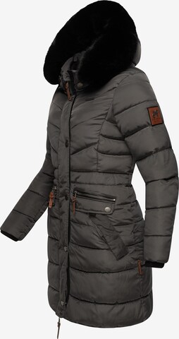 NAVAHOO Zimný kabát 'Paula' - Sivá