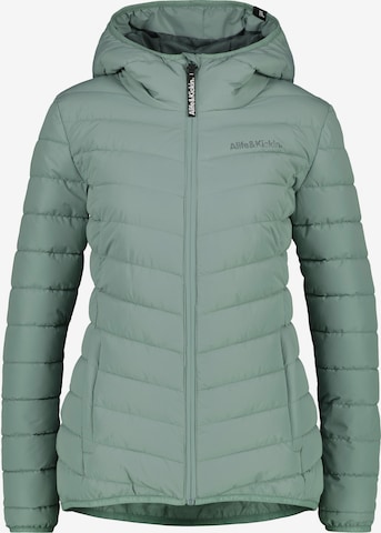 Alife and Kickin Välikausitakki 'RabeaAK A' värissä vihreä: etupuoli