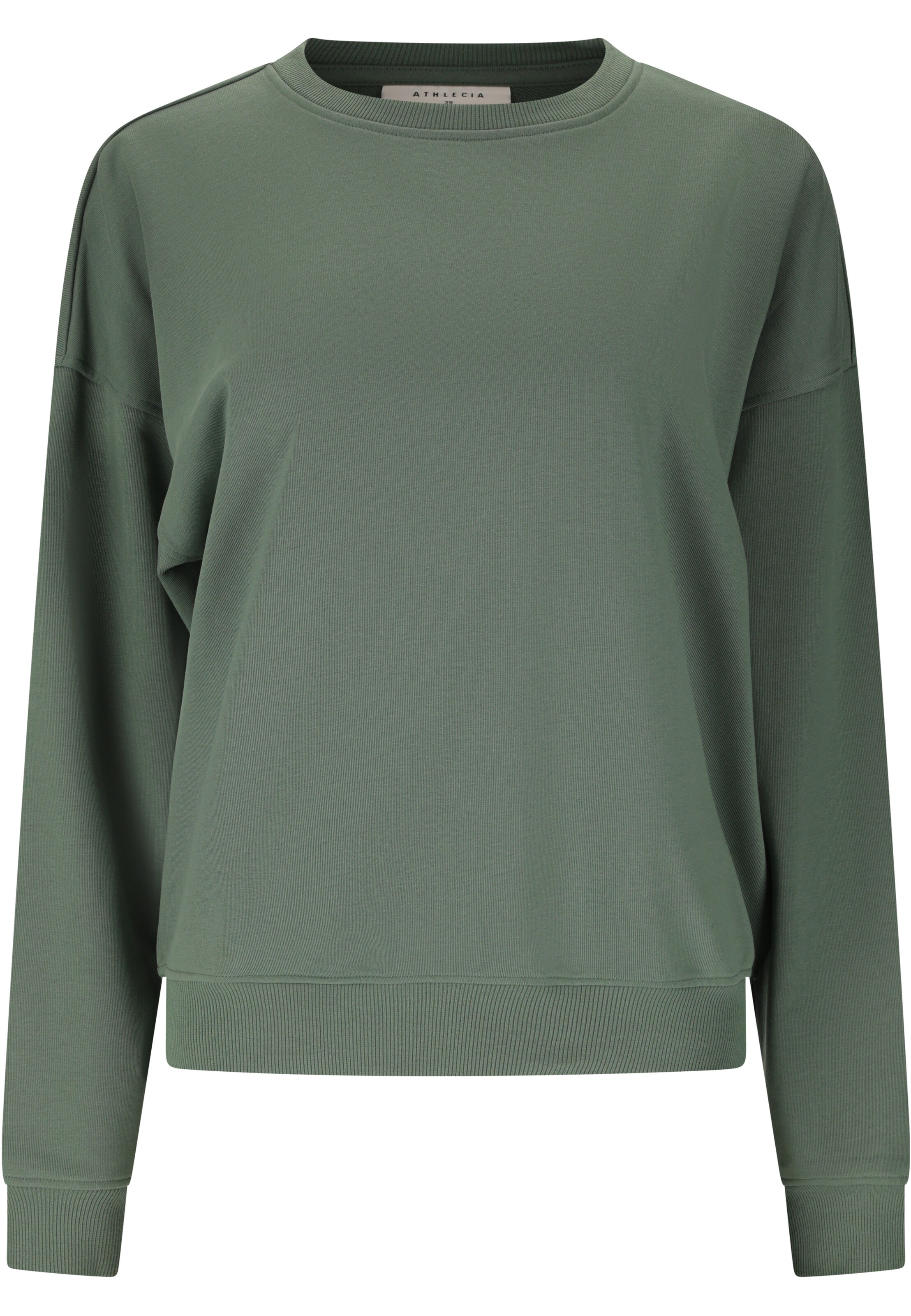 Athlecia Sweatshirt 'Crecy' in Groen: voorkant