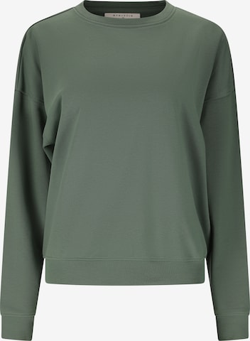 Athlecia Sweatshirt 'Crecy' in Groen: voorkant