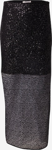 juoda SOAKED IN LUXURY Sijonas 'Adea': priekis