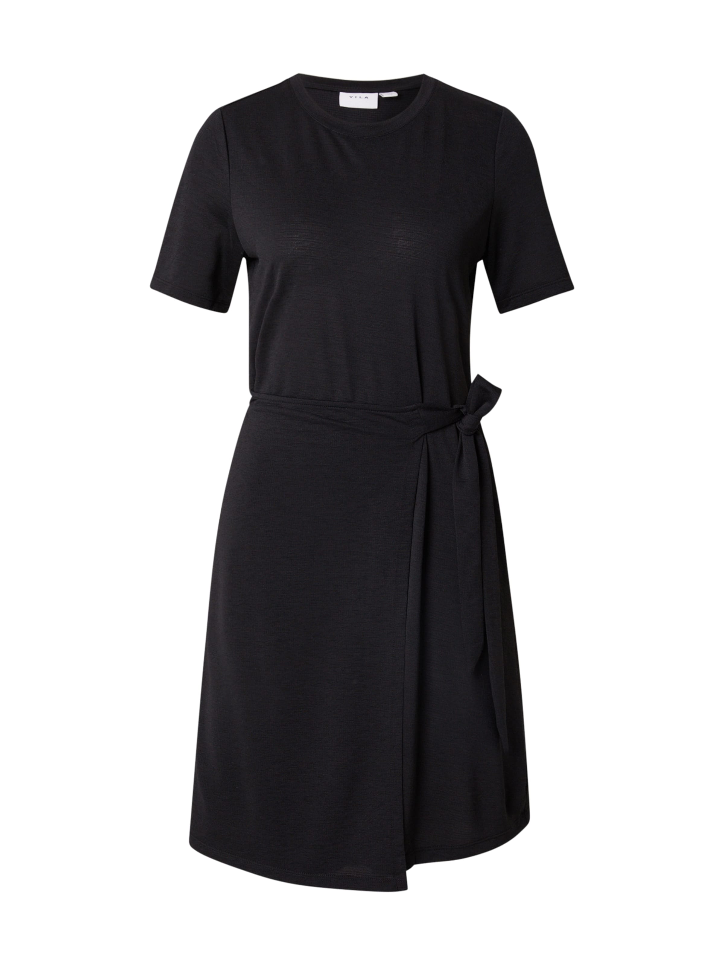 Rochie 'Natalie' de la VILA pe negru: față