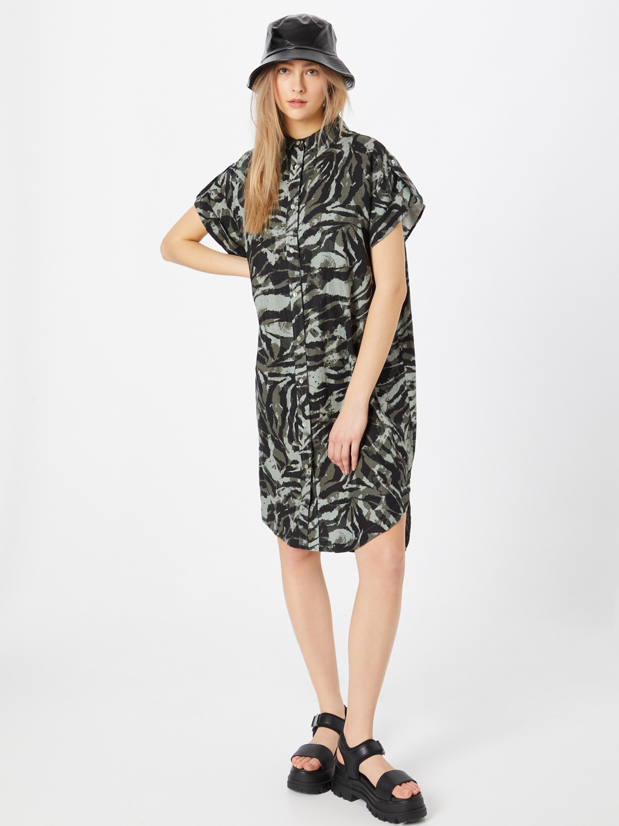Frauen Große Größen Soyaconcept Kleid 'DORIS' in Pastellgrün, Dunkelgrün - TZ56568 Frauen Große Größen Soyaconcept Kleid 'DORIS' in Pastellgrün, Dunkelgrün - TZ56568