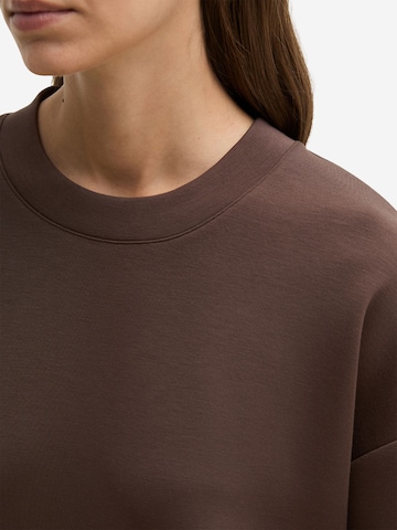 Sweat-shirt ' Modal Allure ' Marc O'Polo en marron