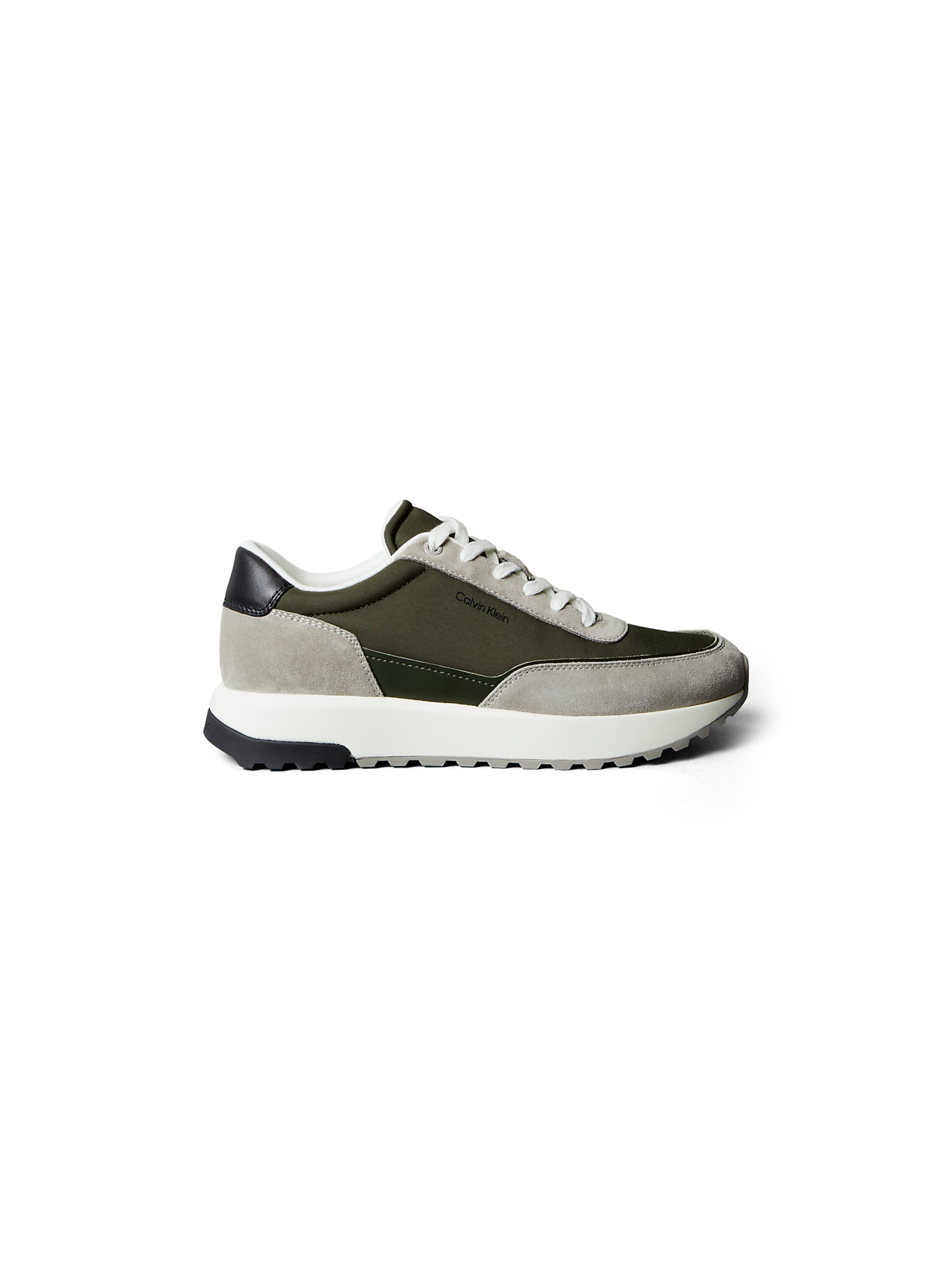 Sneaker bassa di Calvin Klein in verde: frontale