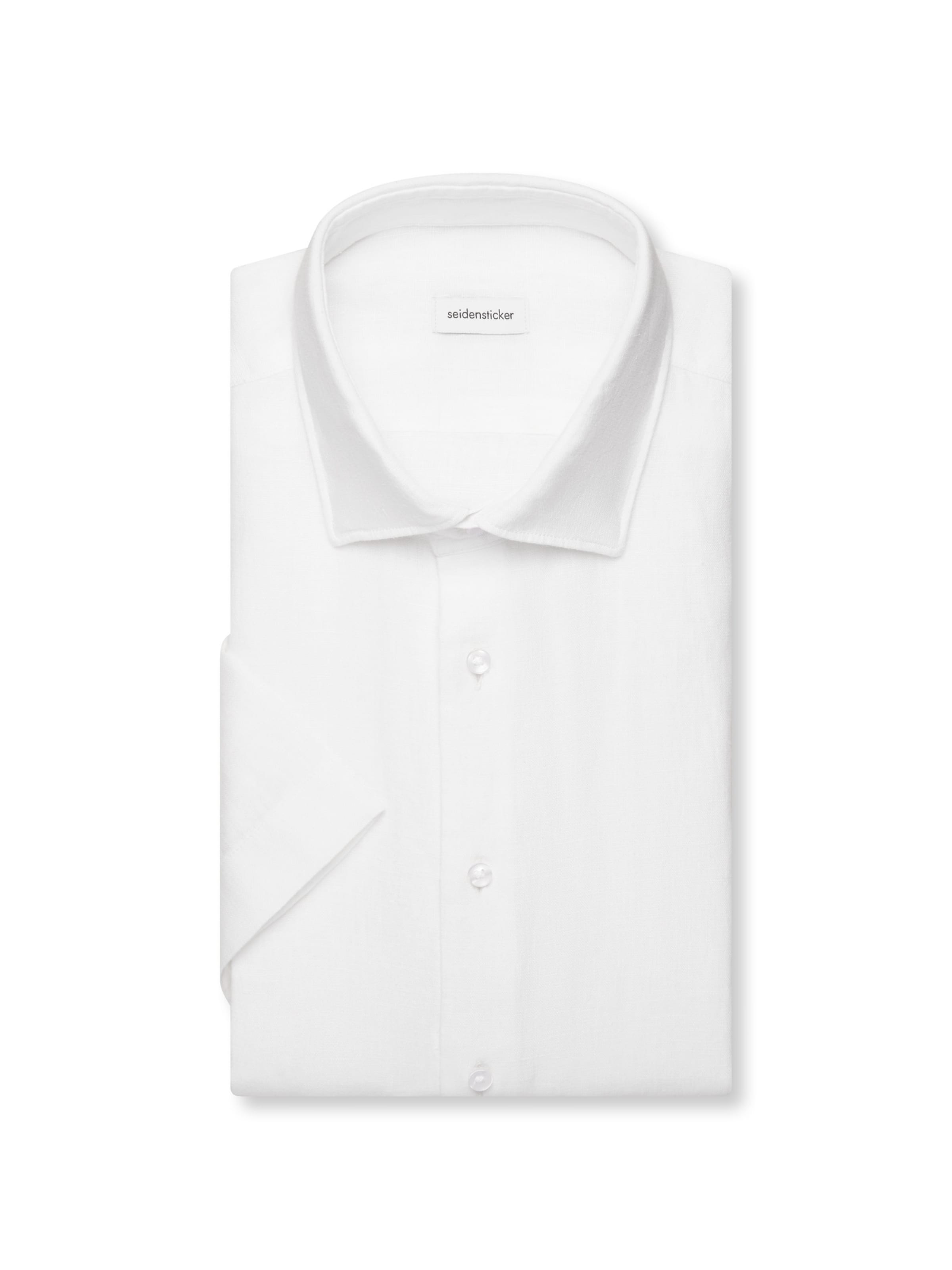 SEIDENSTICKER Regular fit Button Up Shirt in White