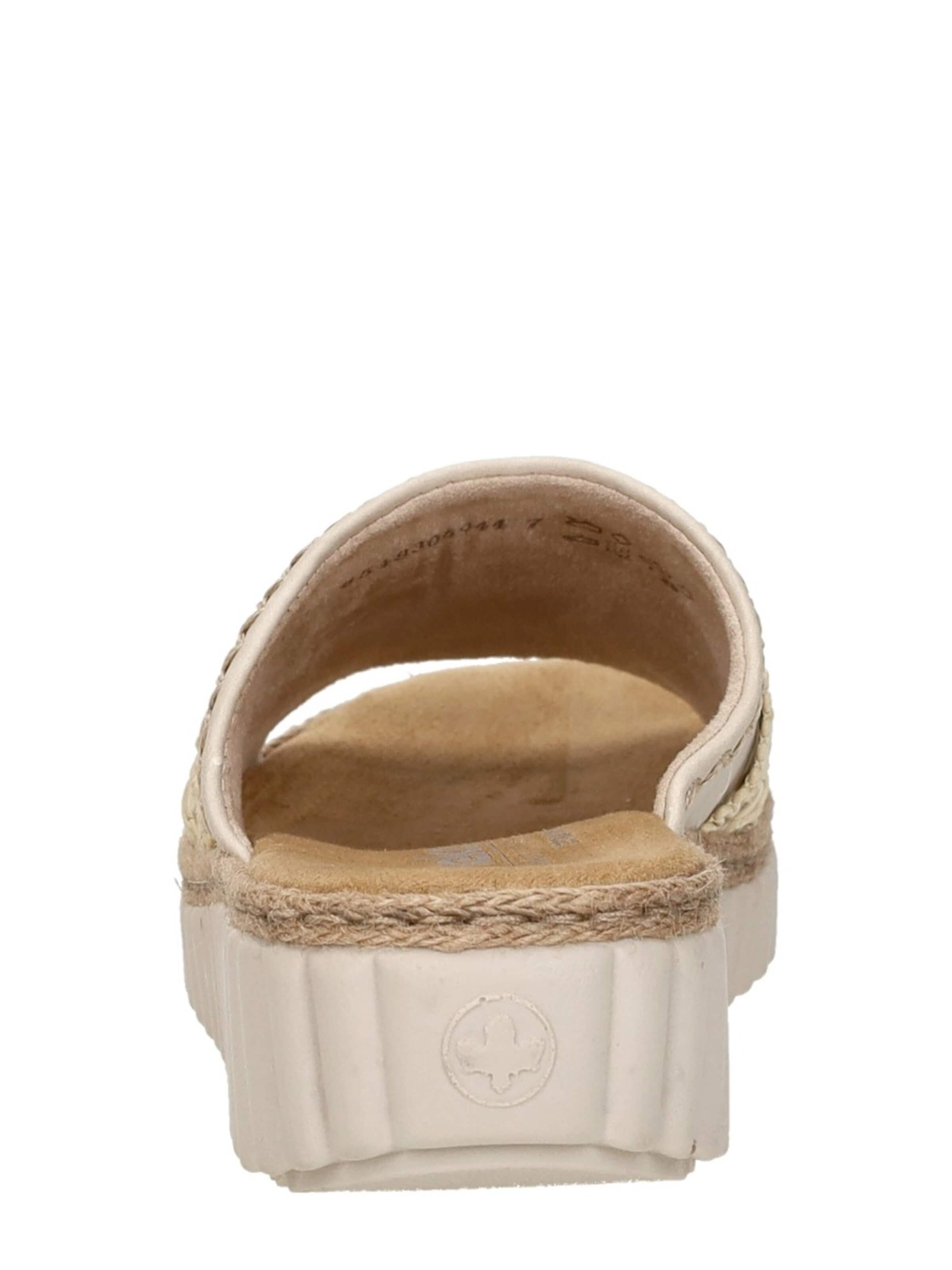Rieker Muiltjes 'Open Teen' in Beige