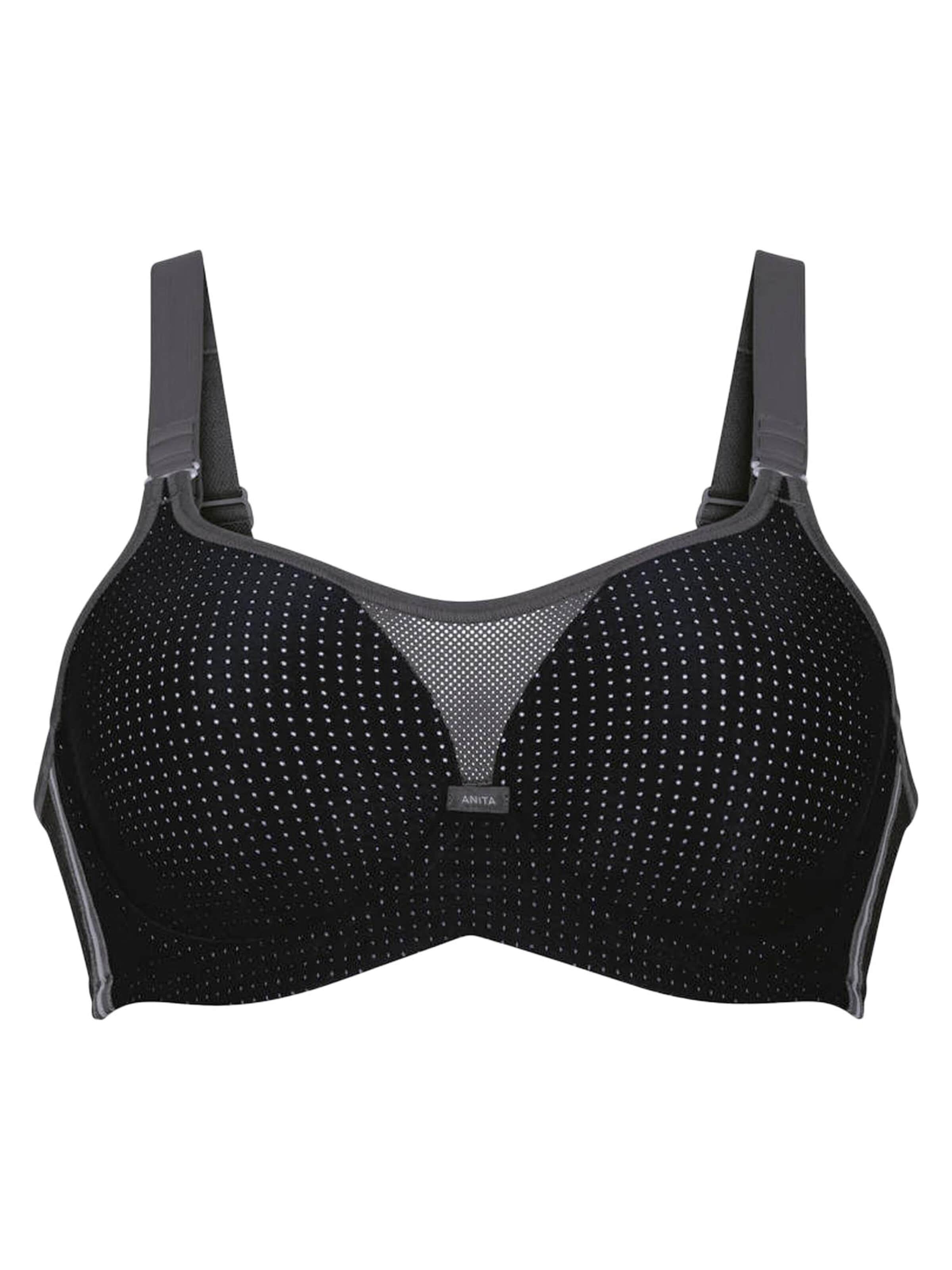 ANITA BH 'Performance WireX Sport' in Zwart: voorkant
