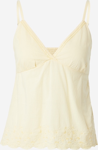 HOLLISTERTop - žuta boja: prednji dio