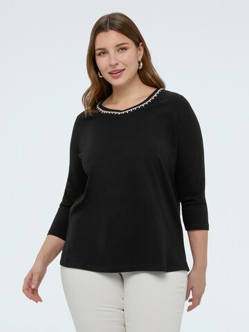 T-shirt Fiorella Rubino en noir