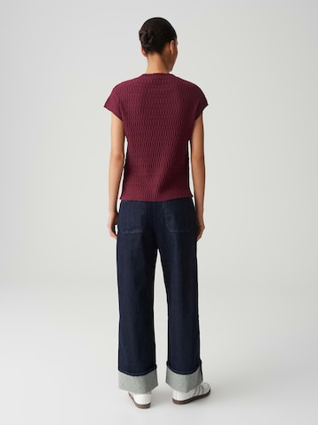 OPUS Sweater 'Puctur' in Red