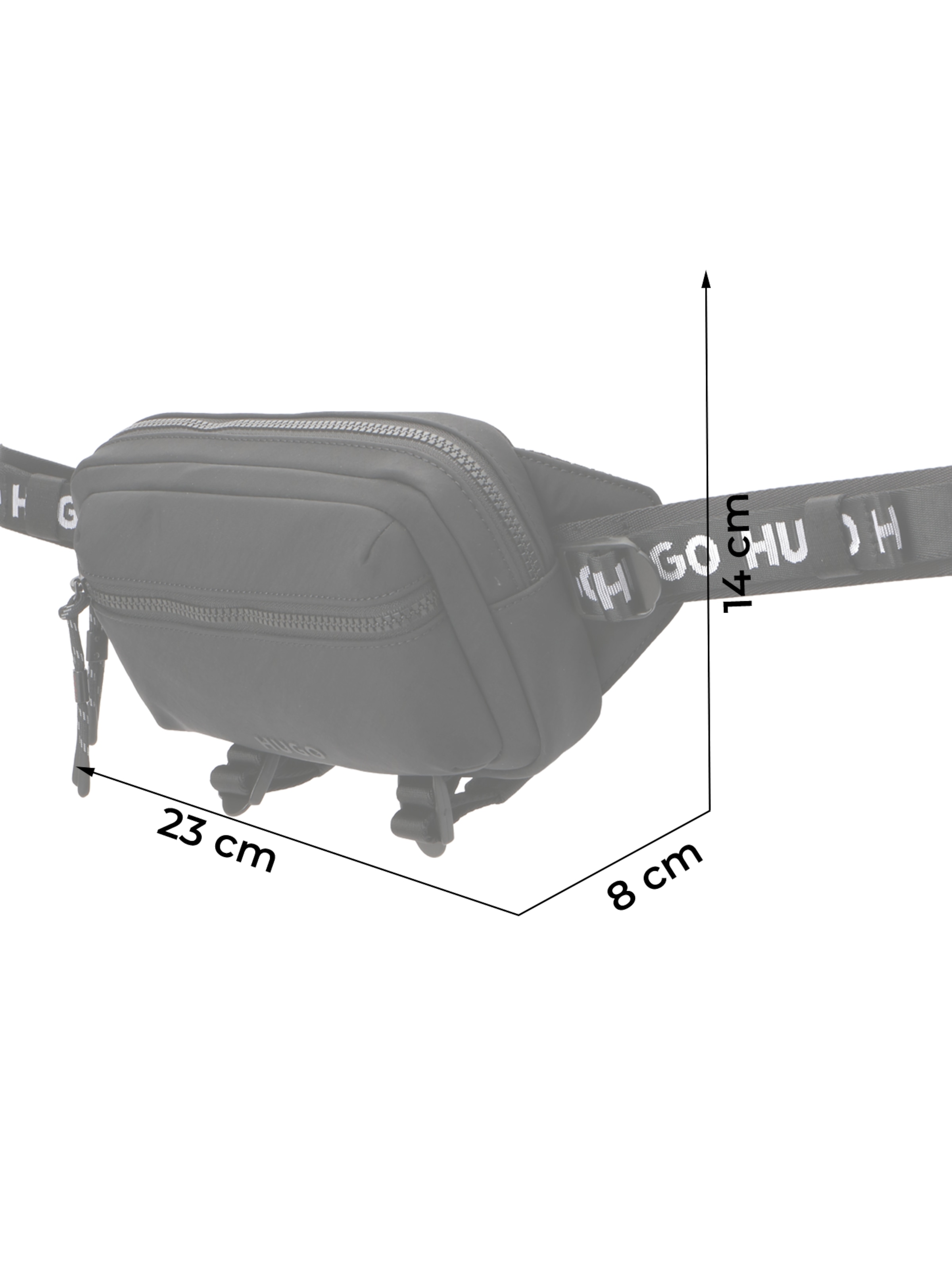 HUGO Belt bag 'AYDEN' in Black