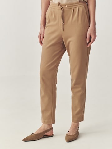 Regular Pantaloni 'Liloti' de la TATUUM pe bej: față