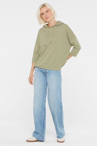 SENSES.THE LABEL Sweatshirt 'SO:LA' in Grün