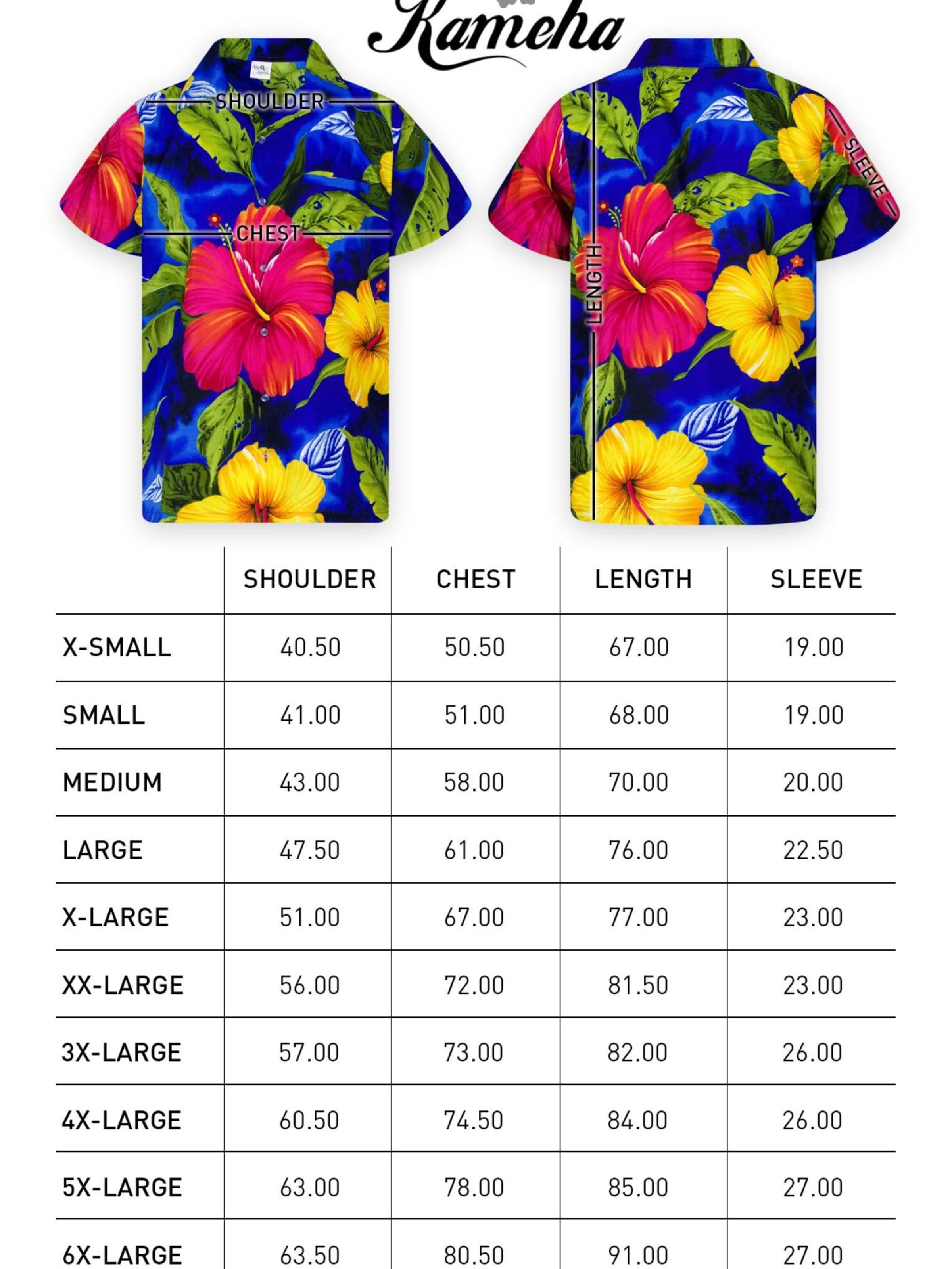 Maglietta 'Big Flower' di King Kameha in blu