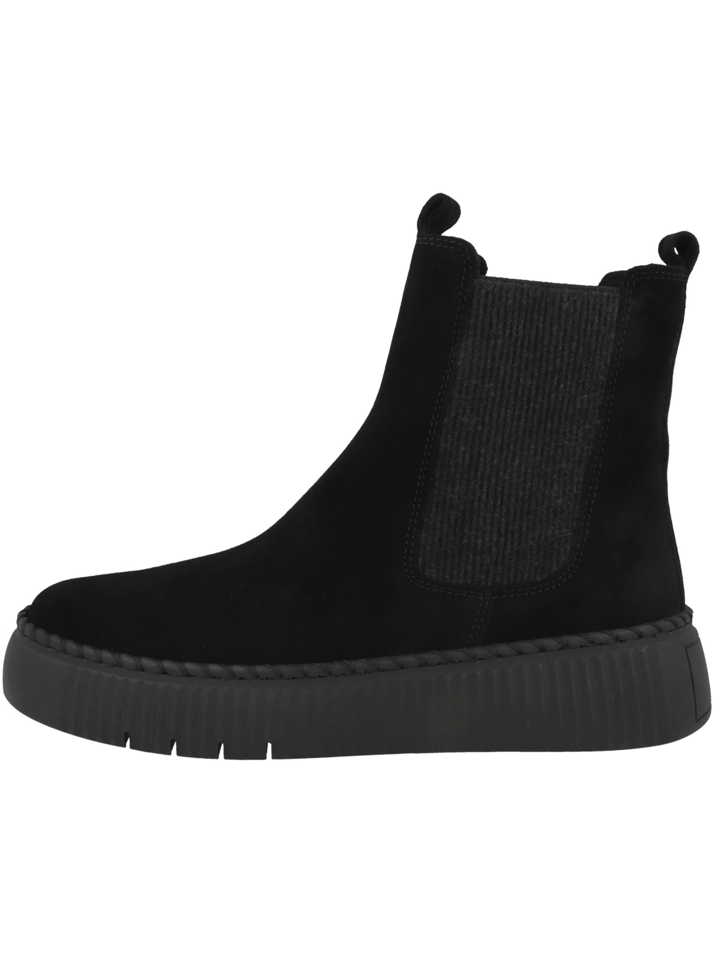 GABOR Chelsea škornji '73.540' | črna barva