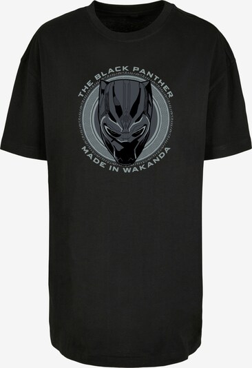 F4NT4STIC T-Shirt 'Marvel Black Panther Made in Wakanda' in grau / anthrazit / schwarz, Produktansicht