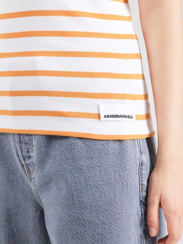 ARMEDANGELS - Top 'KANITAA' en blanco