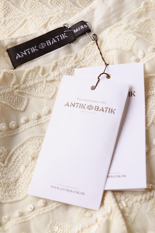 Antik Batik Kleid M in Weiß