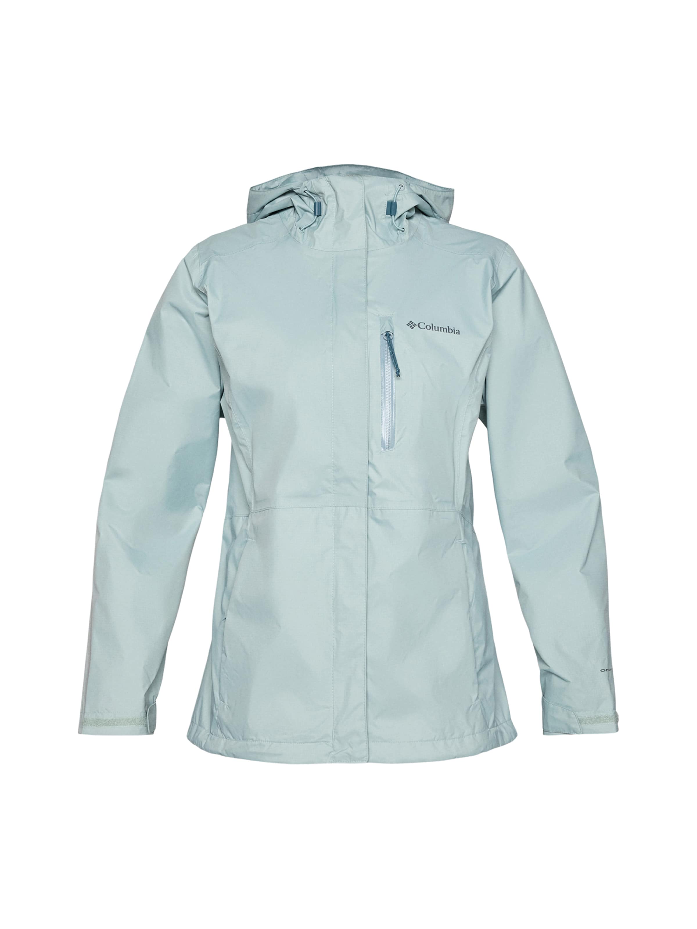 COLUMBIA Zunanja jakna 'Pouring Adventure™ III' | modra barva: sprednja stran