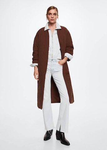 Manteau d’hiver 'Verdure' MANGO en marron