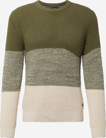 JOOP! Jeans Sweater 'Arvino' in Green: front