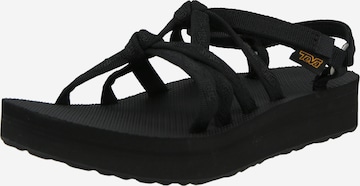 TEVA Remmisandaalit 'KENA' värissä musta: etupuoli