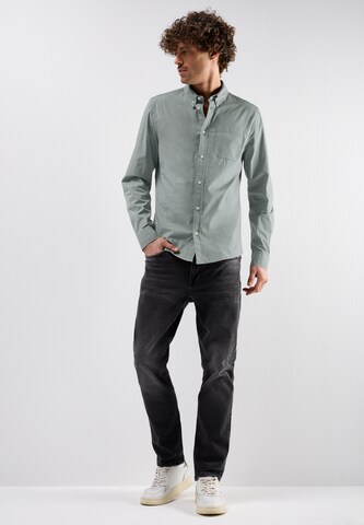 Street One MEN Regular fit Button Up Shirt in Green