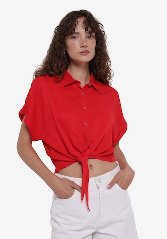 Chemisier Colin's en rouge : devant