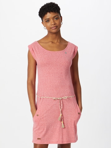 Ragwear Sommerkjole 'Tag' i pink: forside