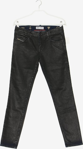 diesel + edun Skinny-Jeans 26 in Schwarz: predná strana