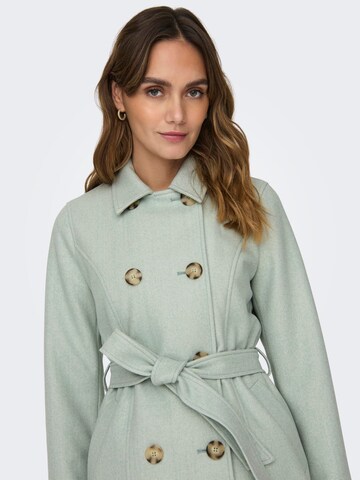 Manteau mi-saison 'NANCY' ONLY en vert