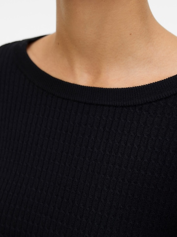 VERO MODA Sweter 'VMSILJE' w kolorze czarny