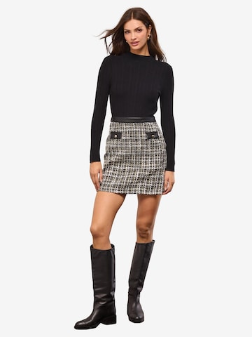 Lipsy Gebreide jurk in Zwart