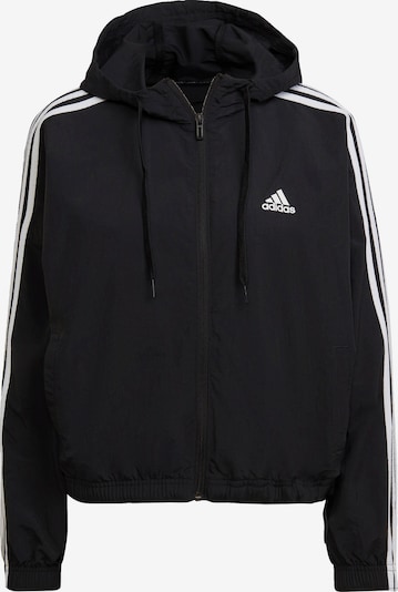 ADIDAS PERFORMANCE Športová bunda 'Essentials Repeat' - čierna / biela, Produkt