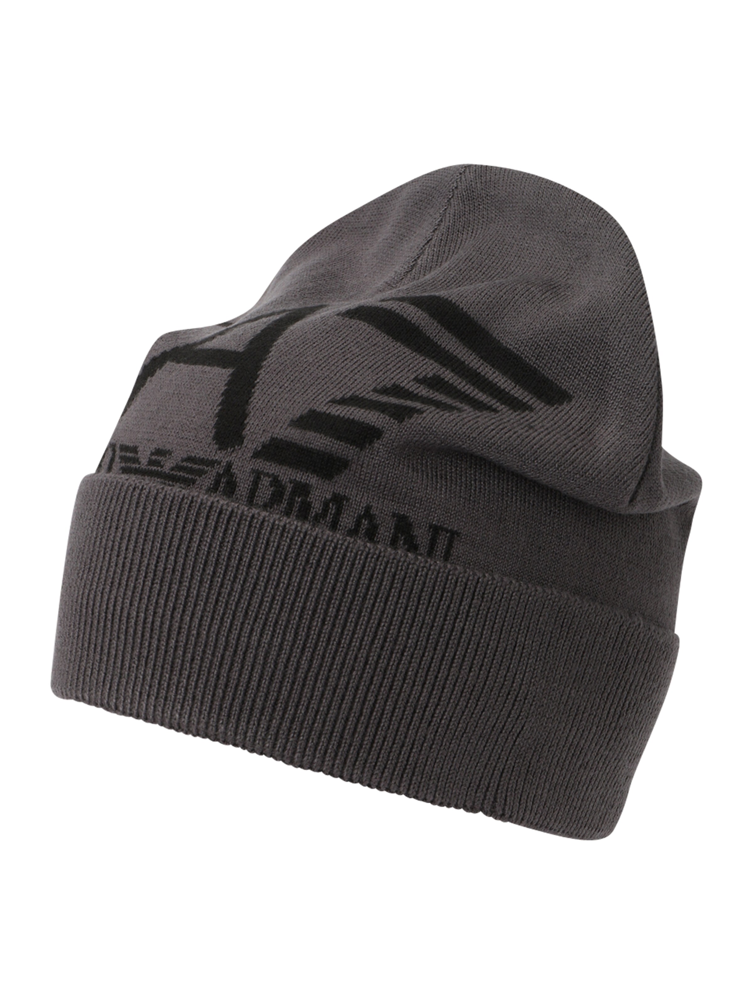 EA7 Emporio Armani Шапка в сиво: отпред