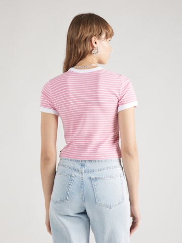 LEVI'S ® Μπλουζάκι 'Graphic Mini Ringer' σε ροζ