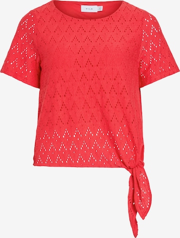 VILA Тениска 'VIAMALINA' в розово: отпред